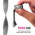 Stainless Steel Magnet Watch Band for FITBIT Alta,Size: Large, 170-236mm(Rose Gold)