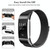 Smart Watch Stainless Steel Watch Band for FITBIT Charge 2, Size: S(Purple)