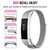 Stainless Steel Magnet Watch Band for FITBIT Alta,Size: Large, 170-236mm(Gold)