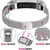 Stainless Steel Magnet Watch Band for FITBIT Alta,Size: Large, 170-236mm(Gold)