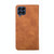 For Samsung Galaxy M53 5G Skin Feel Magnetic Horizontal Flip Leather Phone Case(Light Brown)
