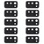 For Huawei Honor V30  10pcs Camera Lens Cover (Black)