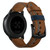 22mm For Huawei Watch GT2e / GT2 46mm Zigzag Leather Watch Band(Brown)