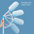 Disposable Household Vacuum Retractable Feather Duster, Style: Long Handle+12 Clothes