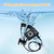 C26 IPX8 Waterproof Swimming Diving Sports MP3 Music Player with Clip & Earphone, Support FM, Memory:8GB(Blue)
