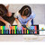 HUA008-49 49-Key Hand-Rolled Foldable Piano Children Color Piano(Color English)