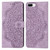 Mandala Embossed Flip Leather Phone Case For iPhone 7 Plus / 8 Plus(Purple)