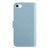 For iPhone SE 2022 / SE 2020 / 8 / 7 Candy Color Litchi Texture Leather Phone Case(Light Blue)