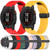 For Garmin Fenix 6S 20mm Folding Buckle Hole Silicone Watch Band(Starlight Color)
