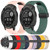 For Garmin Fenix 7X Solar 26mm Folding Buckle Hole Silicone Watch Band(Pink)