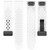 For Garmin Fenix 7X Solar 26mm Folding Buckle Hole Silicone Watch Band(Pink)