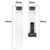 For Garmin Fenix 7 Solar 22mm Folding Buckle Hole Silicone Watch Band(Black)