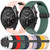 For Garmin Fenix 7 22mm Folding Buckle Hole Silicone Watch Band(White)