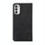 For Motorola Moto G52 4G/G82 5G Skin Feel Magnetic Horizontal Flip Leather Phone Case(Black)