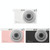 C13 2.88 inch 4K 8X Optical Zoom Telescopic Lens HD Digital Camera, Spec: White+Card Reader+32G