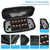 For ASUS ROG Ally Game Console EVA Leather Grain Handbag Clutch Protective Bag(Black)
