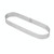 BN1006 Stainless Steel Mousse Circle Thickened Perforated Cake Mold DIY Baking Tools, Specification: Oval 7.2 inches