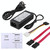 USB 3.0 to IDE/SATA Hard Drive External HDD Adapter(Black)
