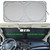 150x85cm Car Double Circle Sun Visor Heat Insulation Sun Protection Sun Block