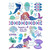 10 PCS Children Cartoon Bronzing Water Transfer Tattoo Stickers(WE002)