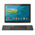 B033 Rechargeable 3-Folding 64 Keys Bluetooth Wireless Keyboard with Touchpad(Grey)