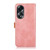 For OPPO A58 5G KHAZNEH Dual-color Cowhide Texture Flip Leather Phone Case(Rose Gold)