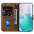For iPhone XS Max Little Tiger Embossed Leather Phone Case(Brown)