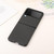 For Samsung Galaxy Z Flip4 Carbon Fiber Texture Shockproof Protective Phone Case(Black)