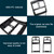 For Mercedes Benz ML320 / GL450 Car Rear Air Conditioner Air Outlet Panel Cover 166 680 7003, Style:Single Hole(Black)