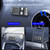 S15 Magnetic Aluminum Alloy Bracket Data Cable Storage Sticker Car Phone Holder(Black)