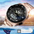 SKMEI 1370 Multifunctional Men Outdoor Sports Noctilucent Waterproof Stainless Steel Digital Wrist Watch (Black White)