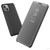 For iPhone 14 Plated Mirror Horizontal Flip Leather Phone Case with Holder (Silver)