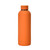 Stainless Steel Outdoor Matte Water Bottle Portable Sports Water Cup Rubber Paint Insulation Cup(Cinnabar Orange)
