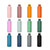 Stainless Steel Outdoor Matte Water Bottle Portable Sports Water Cup Rubber Paint Insulation Cup(Cinnabar Orange)