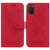 For Samsung Galaxy A03s US Version Butterfly Rose Embossed Leather Phone Case(Red)