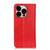 For iPhone 14 Pro Max Magnetic Crazy Horse Texture Horizontal Flip Leather Phone Case (Red)