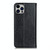 For iPhone 14 Plus Magnetic Crazy Horse Texture Horizontal Flip Leather Phone Case  (Black)