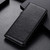 For iPhone 14 Plus Magnetic Crazy Horse Texture Horizontal Flip Leather Phone Case  (Black)