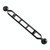 PULUZ 11.0 inch 27.9cm Aluminum Alloy Dual Balls Arm, Ball Diameter: 25mm(Black)