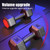 4kg A Pair Glue-Covered Hexagonal Dumbbell