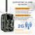 HC801M 2G GSM Waterproof IP66 IR Night Vision Security Hunting Trail Camera, 120 Degree PIR Angle