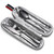 7 in 1 Cutlery Spoon Chopsticks And Straw Set Stainless Steel Portable Cutlery Set, Specification: Symphony + Deep Bag