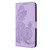 For Xiaomi Redmi 10A Datura Flower Embossed Flip Leather Phone Case(Purple)
