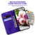 For Samsung Galaxy A02s US Version Butterfly Rose Embossed Leather Phone Case(Purple)