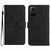 For Xiaomi Redmi Note 12S Stitching Embossed Leather Phone Case(Black)