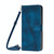 For Realme C55 Dream Triangle Leather Phone Case with Lanyard(Blue)
