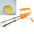 Double Rotation Hand Whisk Egg Beater Stainless Steel Kitchen Blender Random Color Delivery