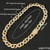 22 Inch Gold Micro-Inlaid Zircon Hipster Large Hip-Hop Necklace Chain