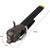 Car Steering Wheel Anti-Theft Lock((Black Gold))