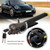 Car Steering Wheel Anti-Theft Lock((Black Gold))